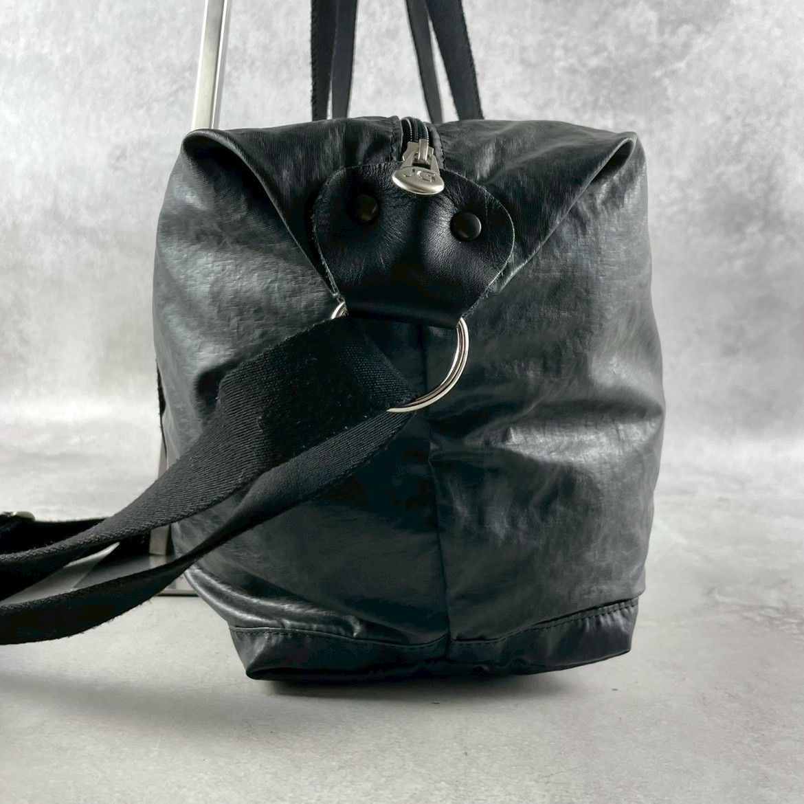 jack gomm ブラック ボストンバッグ 美品✨jack gomme ジャックゴム ボストンバッグ 2way ショルダーバッグ