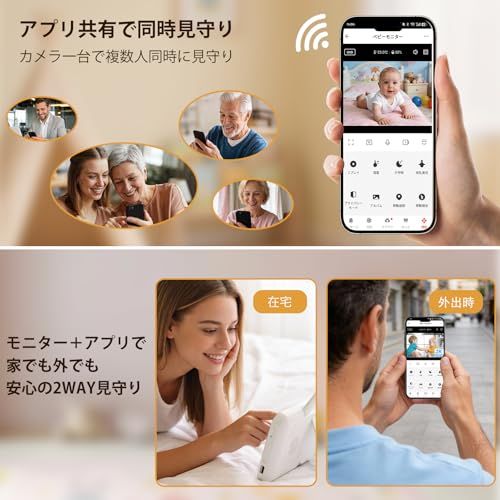 ベビーカメラ 見守りカメラ