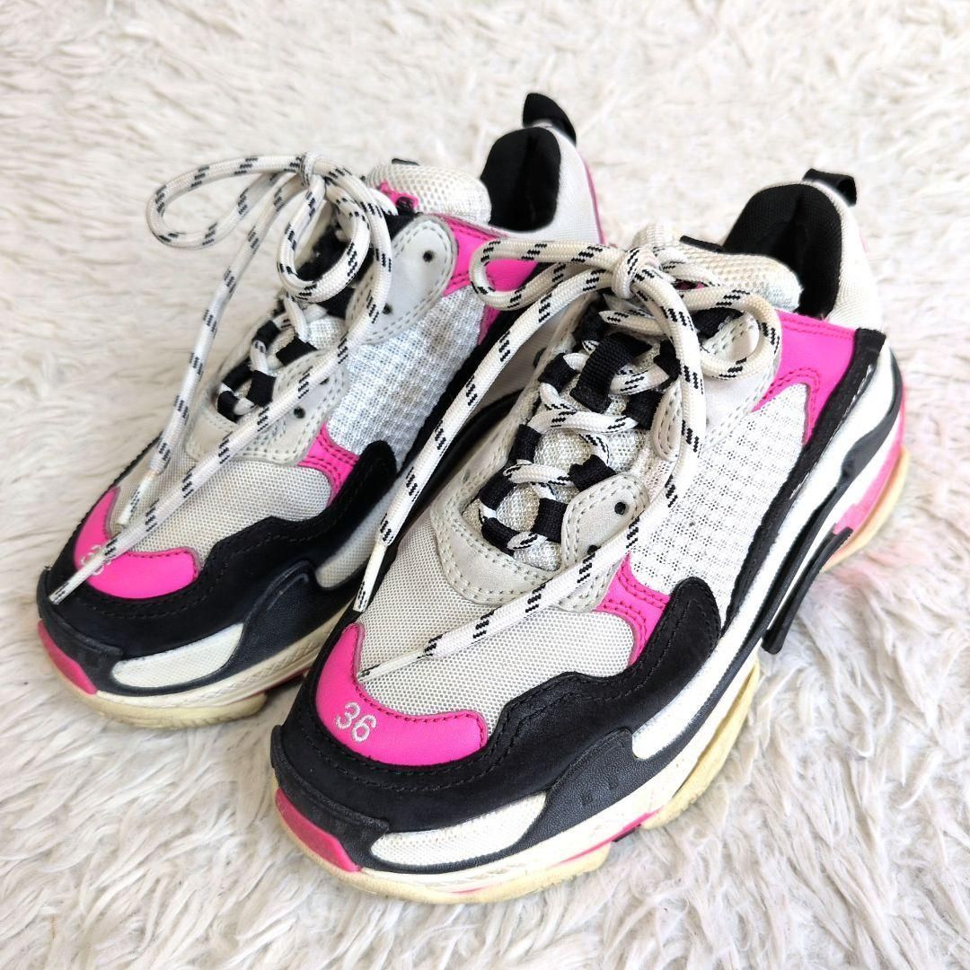 人気✨️BALENCIAGA バレンシアガ 限定カラー✨ トリプルエス