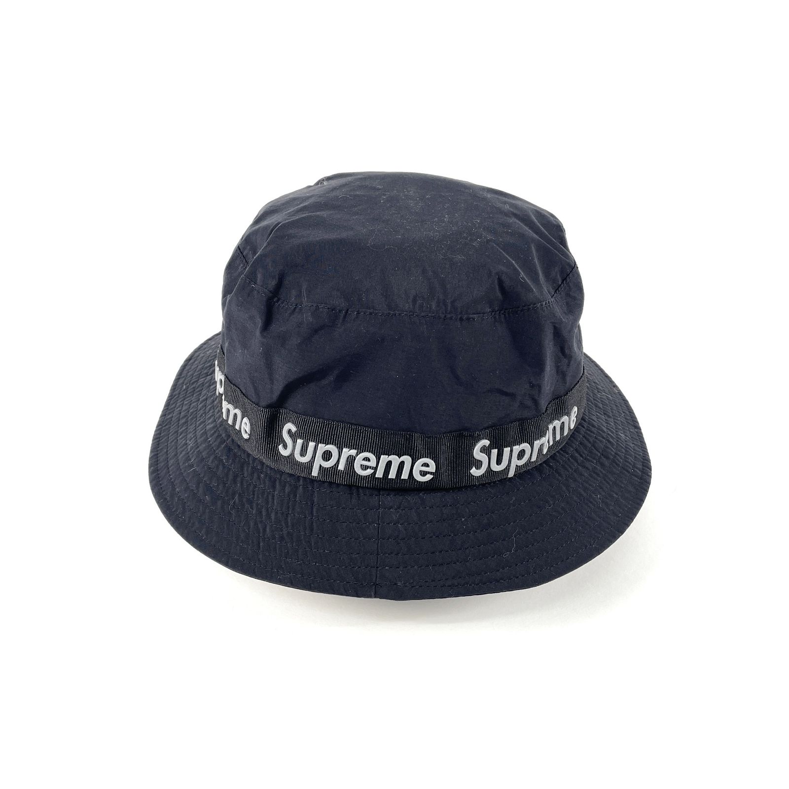 Supreme 17AW シュプリーム　テープド シーム クラッシャー ハット Supreme Taped Seam Crusher Hat 17aw 黒 SUPREME シュプリーム 17/AW
