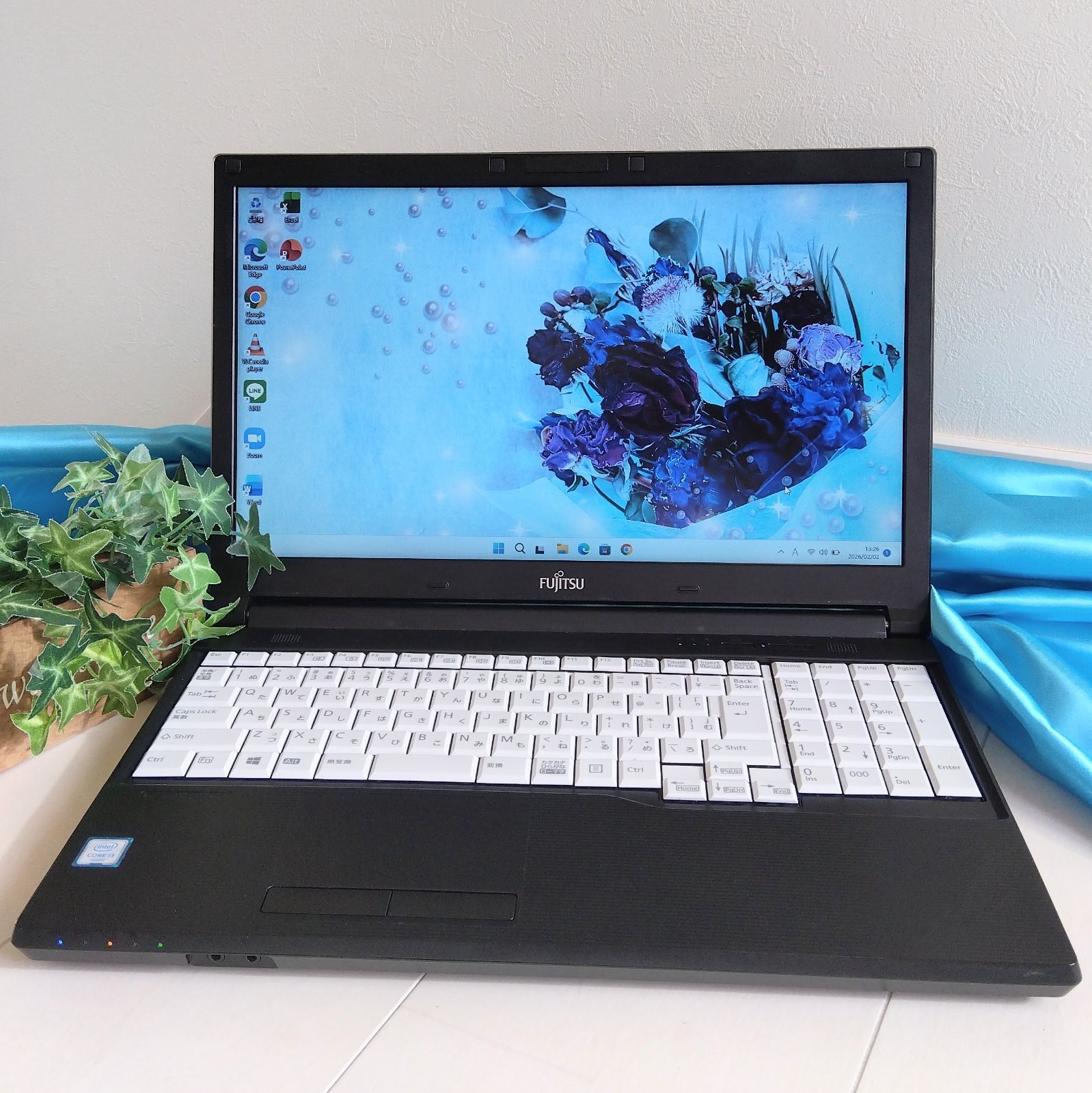 FUJITSU ノートPC Windows 11 SSD搭載 Windows11✨新品SSD✨富士通ノートパソコン✨Office付きPC✨24 - メルカリ