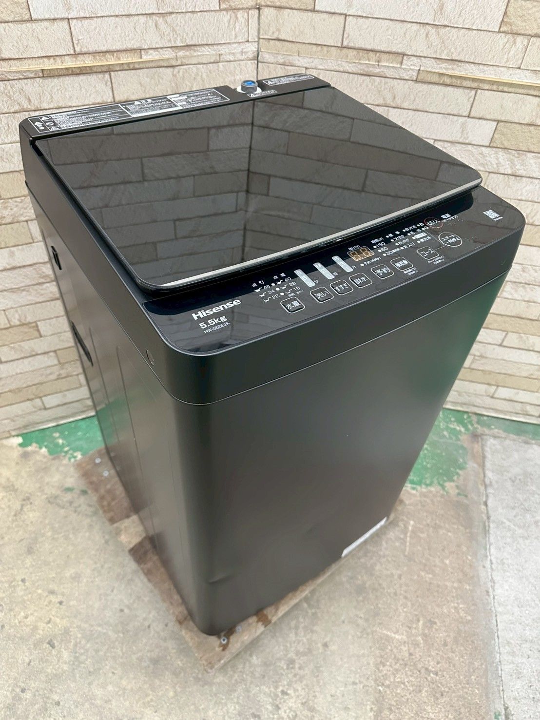 大阪送料無料☆3か月保障付き☆洗濯機☆ハイセンス☆5.5kg☆2023年☆HW