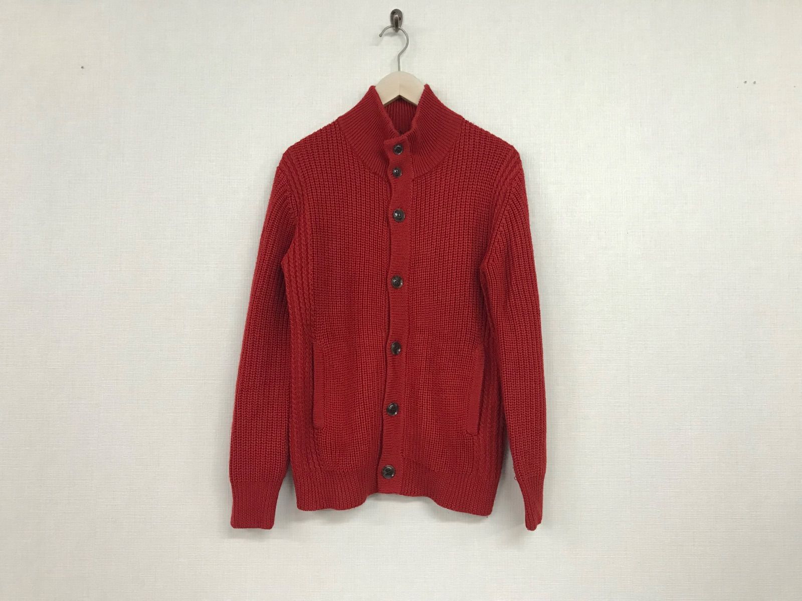 本物タケオキクチTAKEOKIKUCHIニットカーディガン長袖セーターメンズ