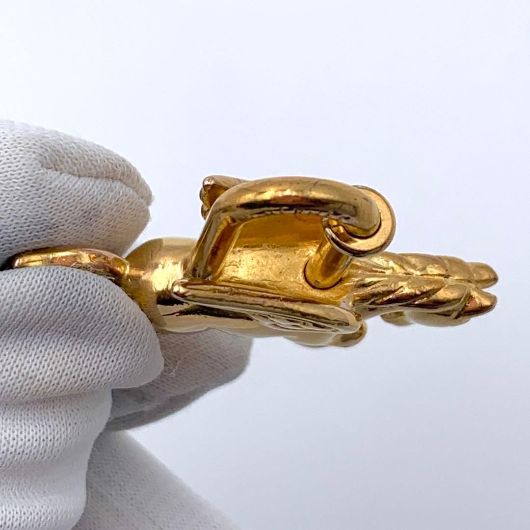 エルメス ペガサス 馬 カデナ 1993年限定 ゴールド チャーム 南京錠