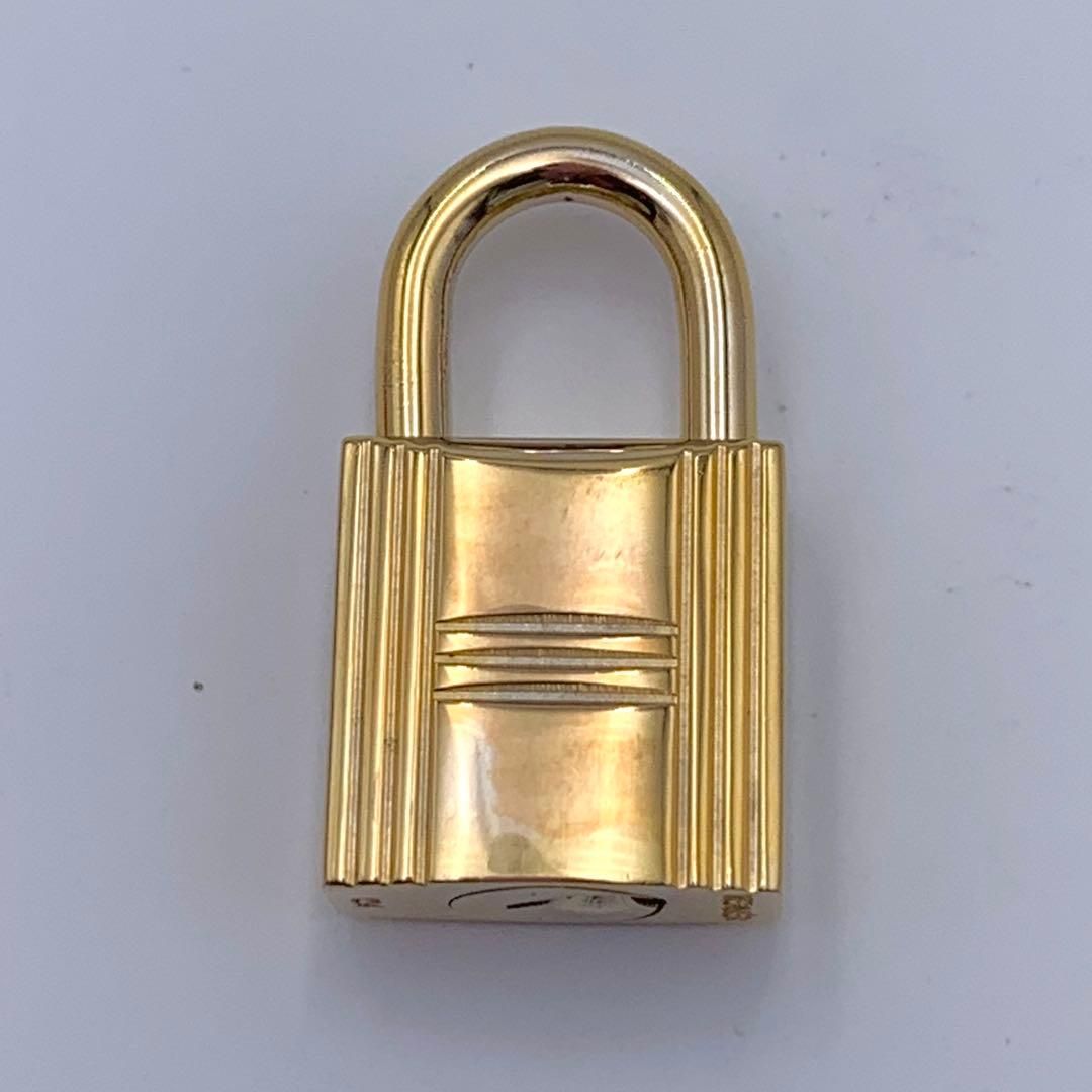 エルメス カデナ ゴールド 24Kメッキ No.120 120番 鍵付き カデナキー