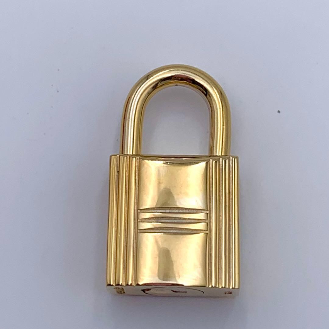 エルメス カデナ ゴールド 24Kメッキ No.120 120番 鍵付き カデナキー