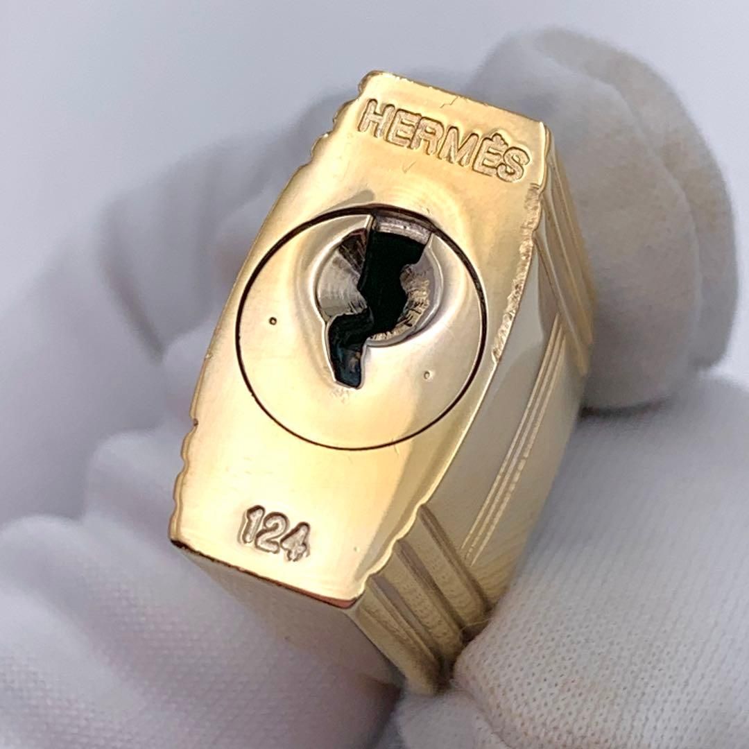 エルメス カデナ ゴールド 24Kメッキ No.120 120番 鍵付き カデナキー