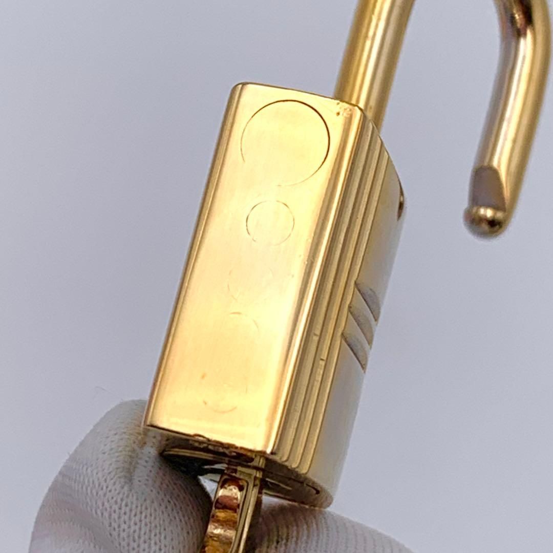 エルメス カデナ ゴールド 24Kメッキ No.120 120番 鍵付き カデナキー