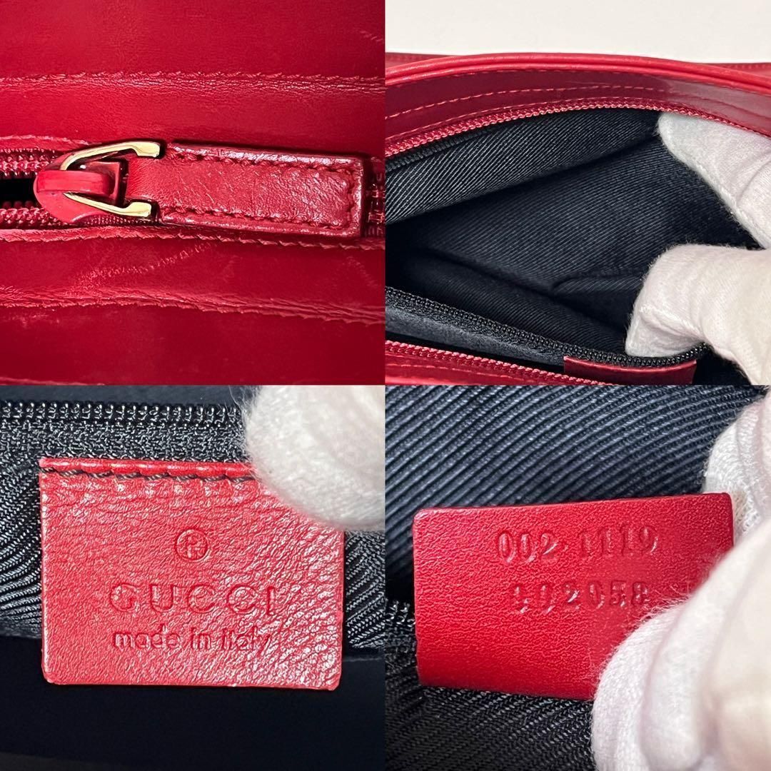 GUCCI グッチ トートバッグ GGキャンバス レザー ネイビー ベージュ 