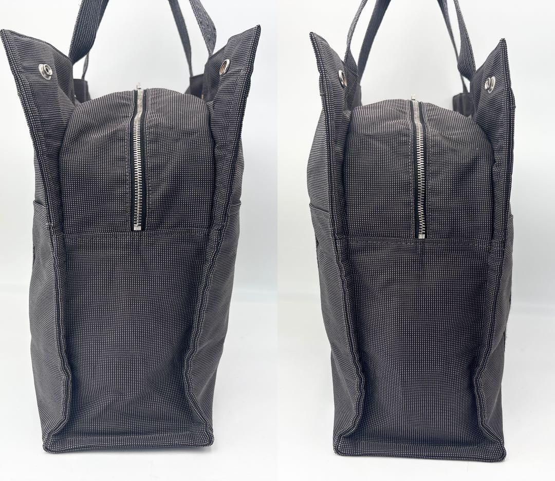 エルメス エールライン GM トートバッグ A4収納可能 グレー系 鞄