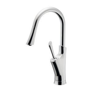 KAKUDAI カクダイ シングルレバー混合栓 トール 183-349 B-CH