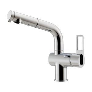 KAKUDAI カクダイ シングルレバー引出し混合栓 118-050-CH