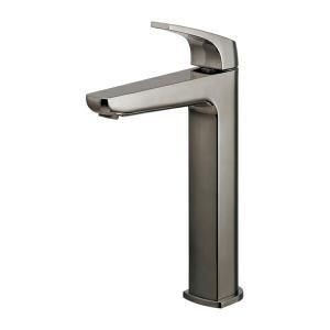 KAKUDAI カクダイ シングルレバー混合栓 トール ダークシルバー 183-357 C-DS