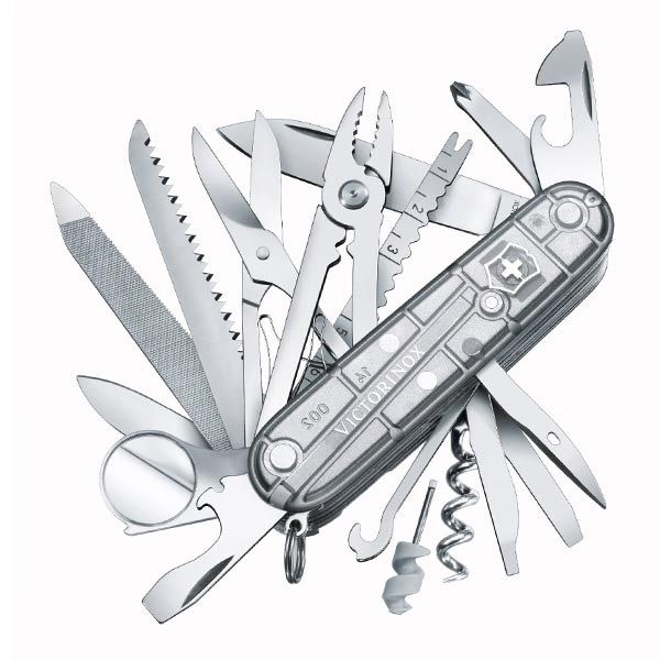 アーミーナイフ スイスチャンプ 33機能 シルバーテック