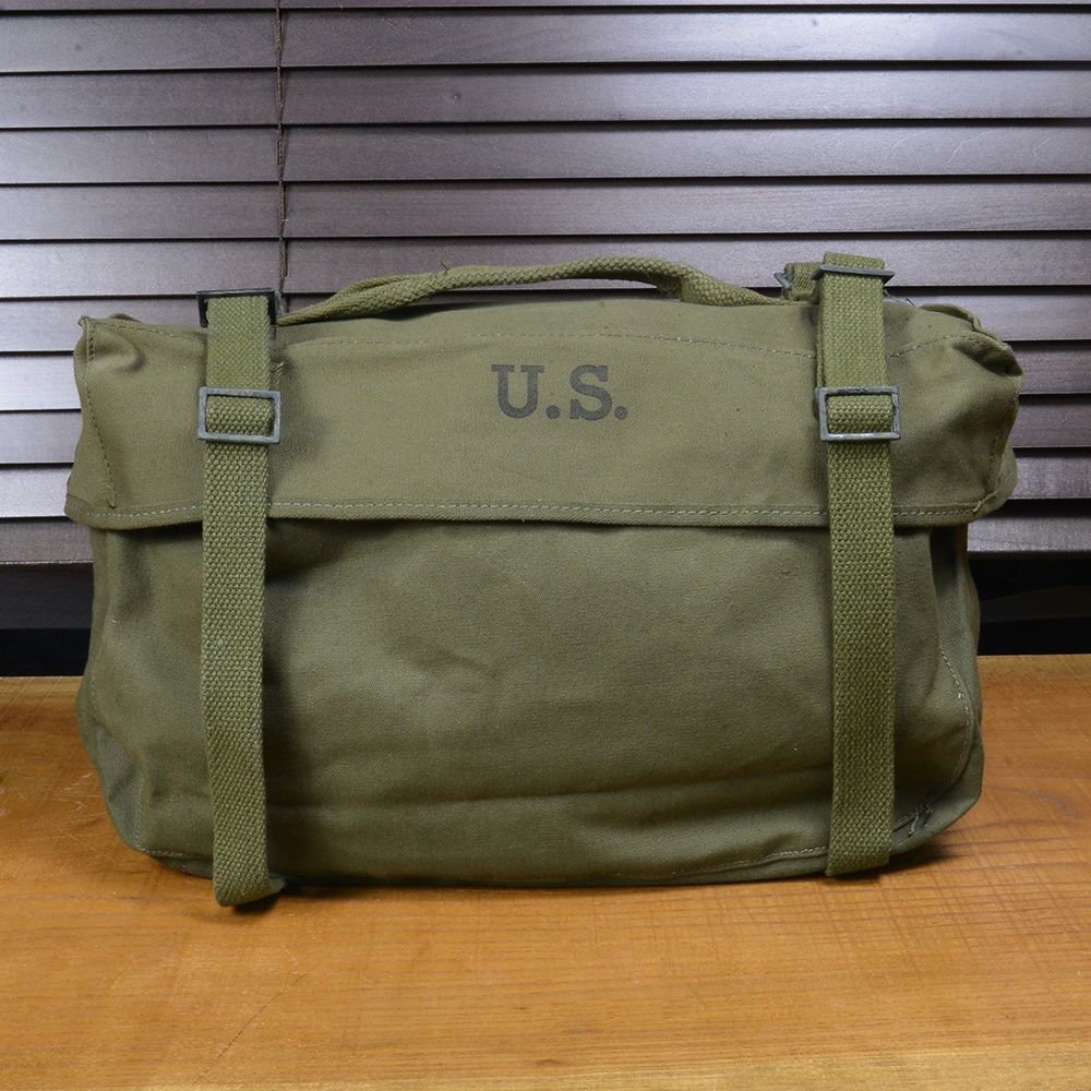 アメリカ軍放 カーゴバッグ M-1945 帆布 可
