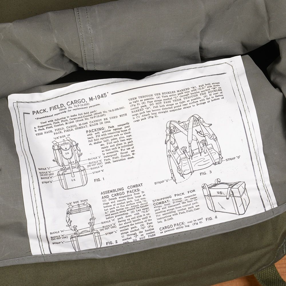 アメリカ軍放 カーゴバッグ