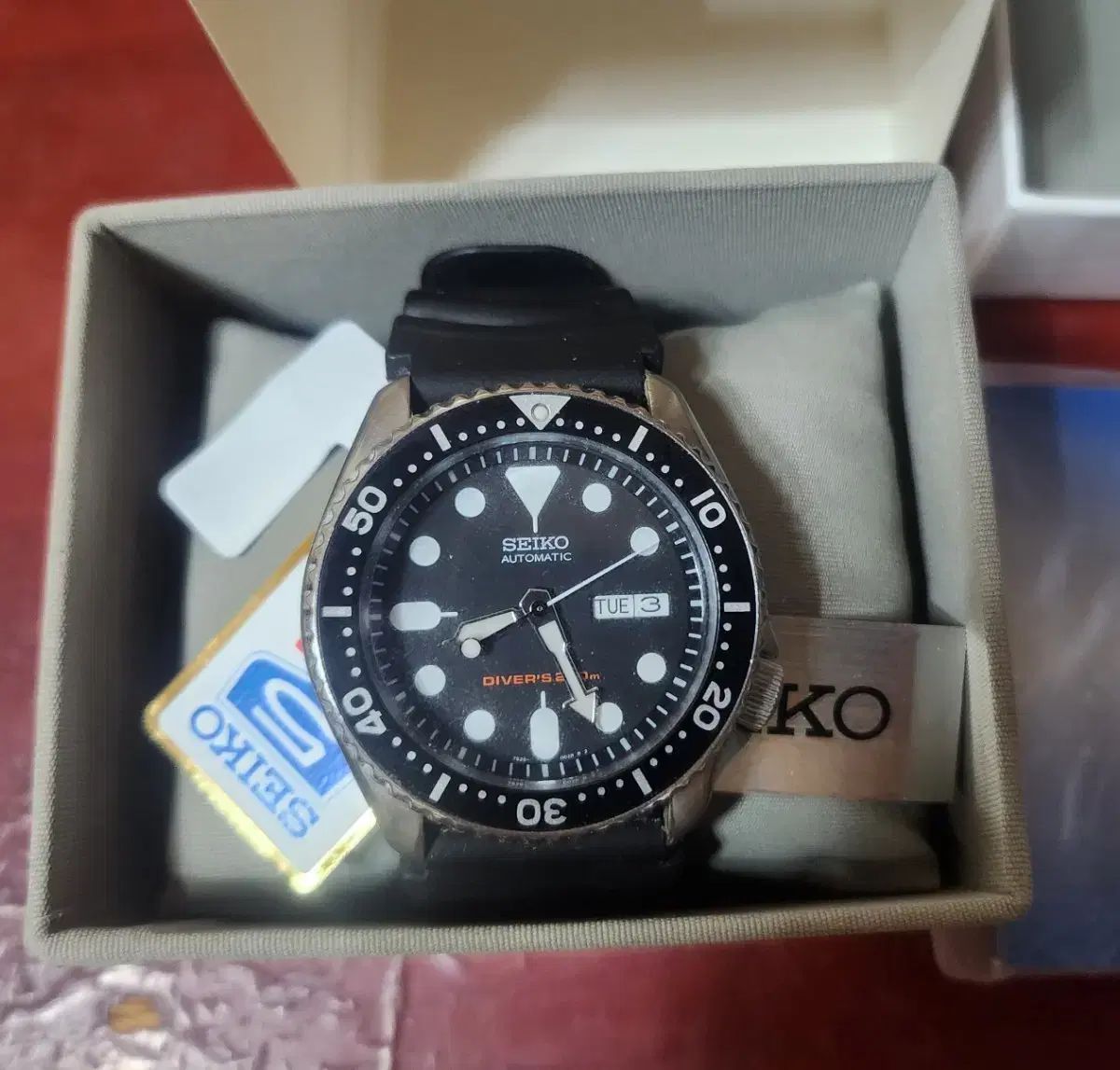  正規品 SEIKO SKX007J1 オックスフォード 自動巻き時計 腕時計(アナログ)
