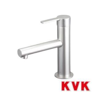KVK シングル混合栓 チタニウムシルバー