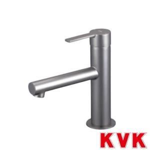 KVK シングル混合栓 アイアングレー