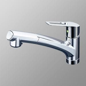 KVK 寒 シングルシャワー付混合栓 eレバー ウルトラファイインバブル発生器付