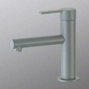 KVK シングル混合栓 マットグレー