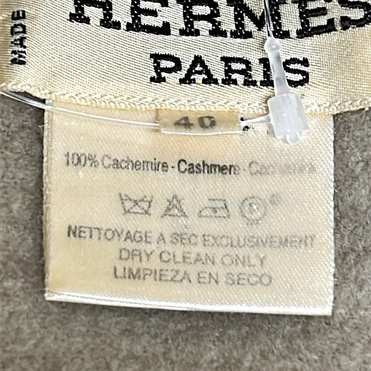 HERMES(エルメス) コート サイズ40 M レディース - ベージュ 長袖