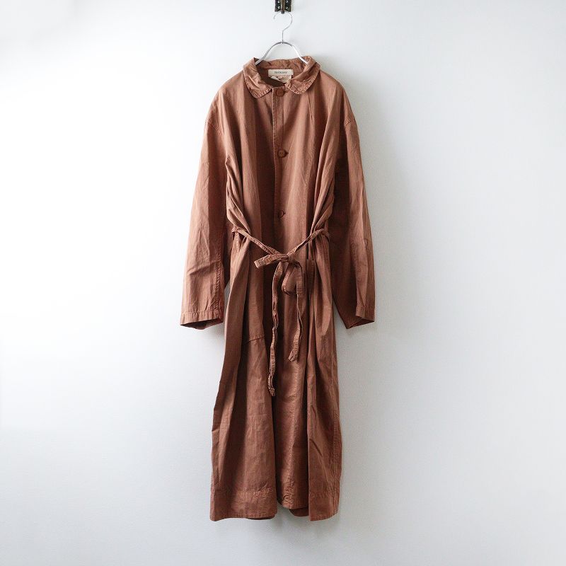 ヴェリテクール Veritecoeur 天然染め コットンコート F｜ブラウン系