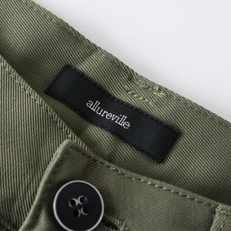 2023SS アルアバイル allureville バルキーシックチノカーゴパンツ 1