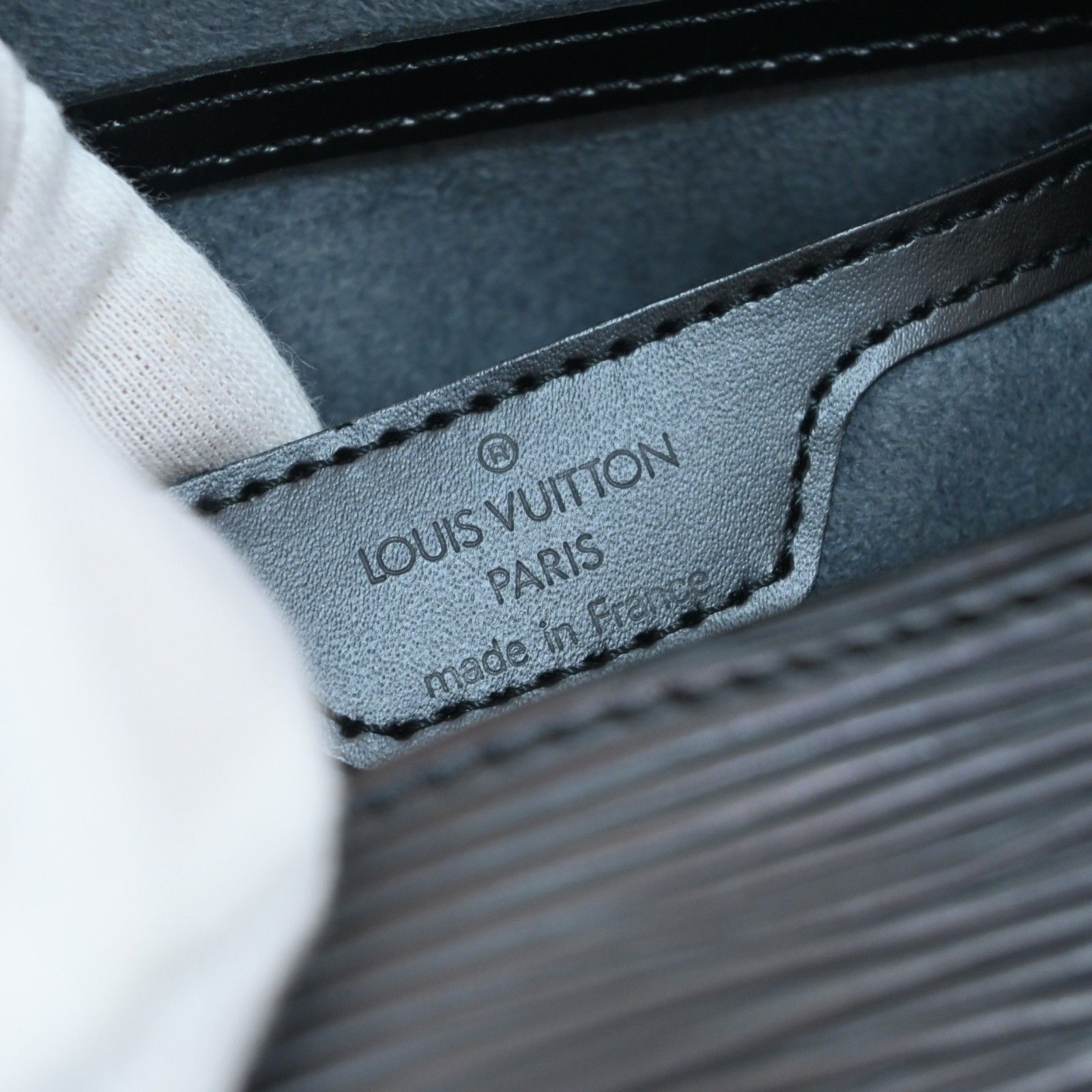 ルイヴィトン エピ スフロ ハンドバッグ ポーチ付き ブラック Aランク