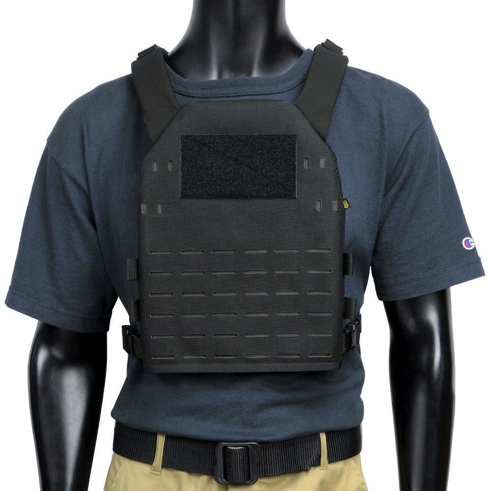 High Speed Gear COREプレートキャリア 1000 Dコーデュラ生地製 LE装備 40 PC ブラック | Sサイズ