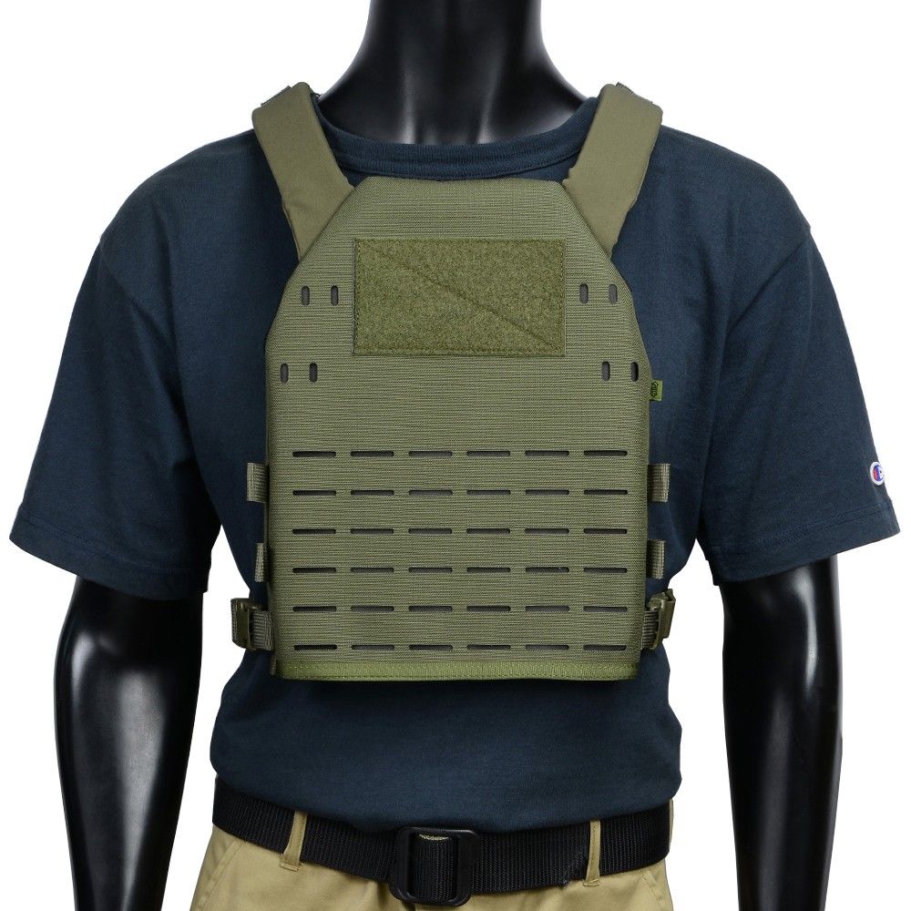 High Speed Gear COREプレートキャリア 1000 Dコーデュラ生地製 LE装備 40 PC ODグリーン | Sサイズ