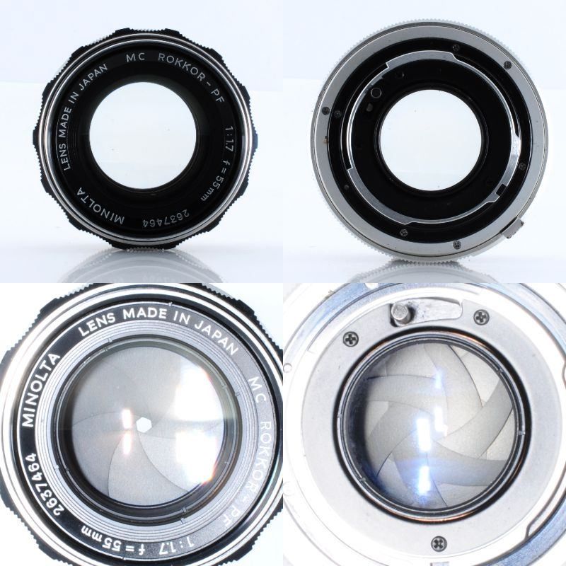 薄っすらとくもりあり分お値引き価格【ミノルタ】Minolta MC ROKKOR-PF
