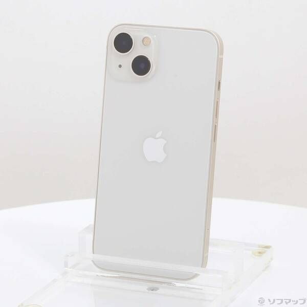 ソフマップ 〔中古品〕 iPhone13 128GB スターライト MLND3J／A SIMフリー【196】