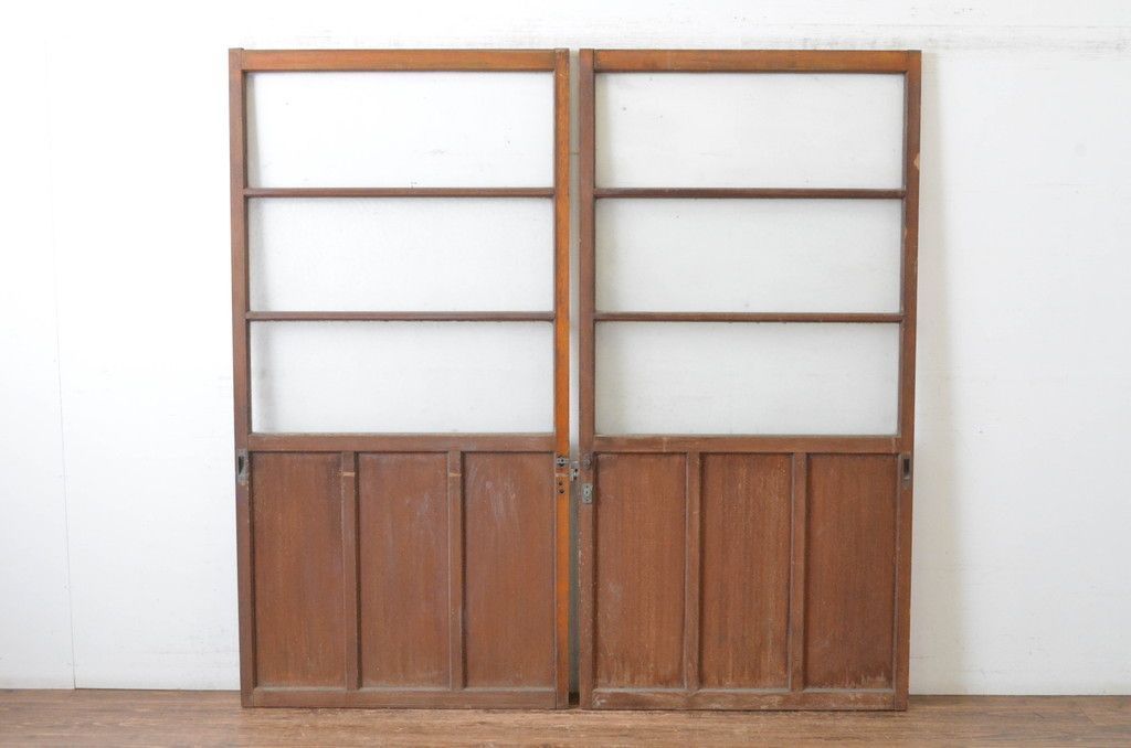 横桟ガラス戸 セット