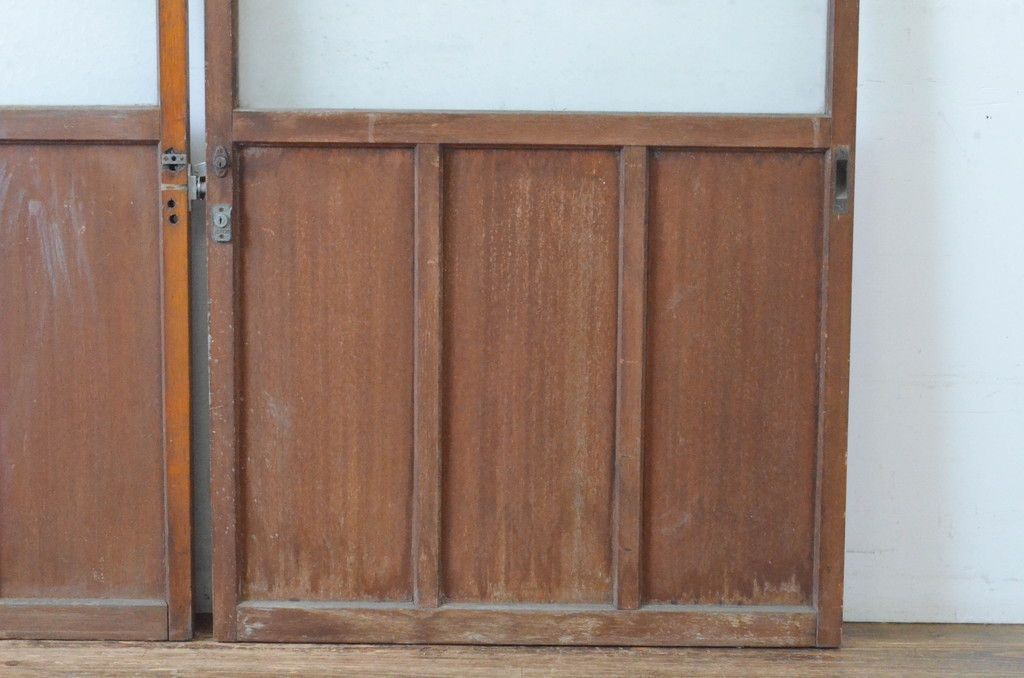 現状販売 横桟ガラス戸