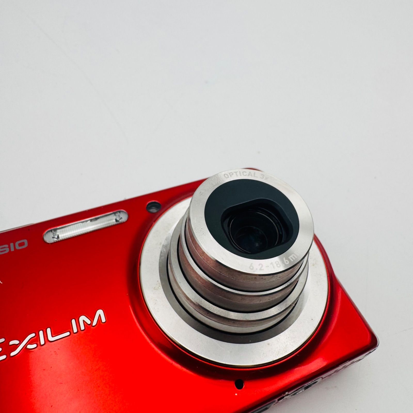 ⑷ CASIO EXILIM EX-S770 RD レッド 元箱•取説付き - メルカリ