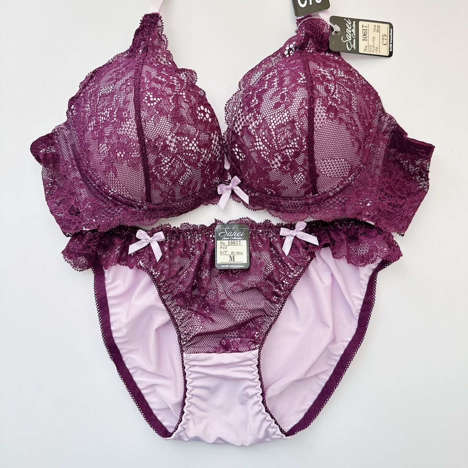 タグ付新品未使用・送料込み】10617PU sanei サンエイ ブラショーツ