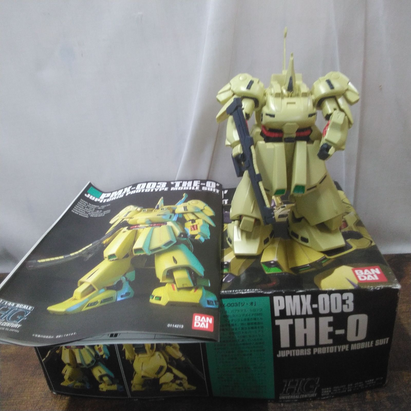 バンダイ プラモデル 1/144 HG PMX-003 THE-O 組立品 現状品 説明書付