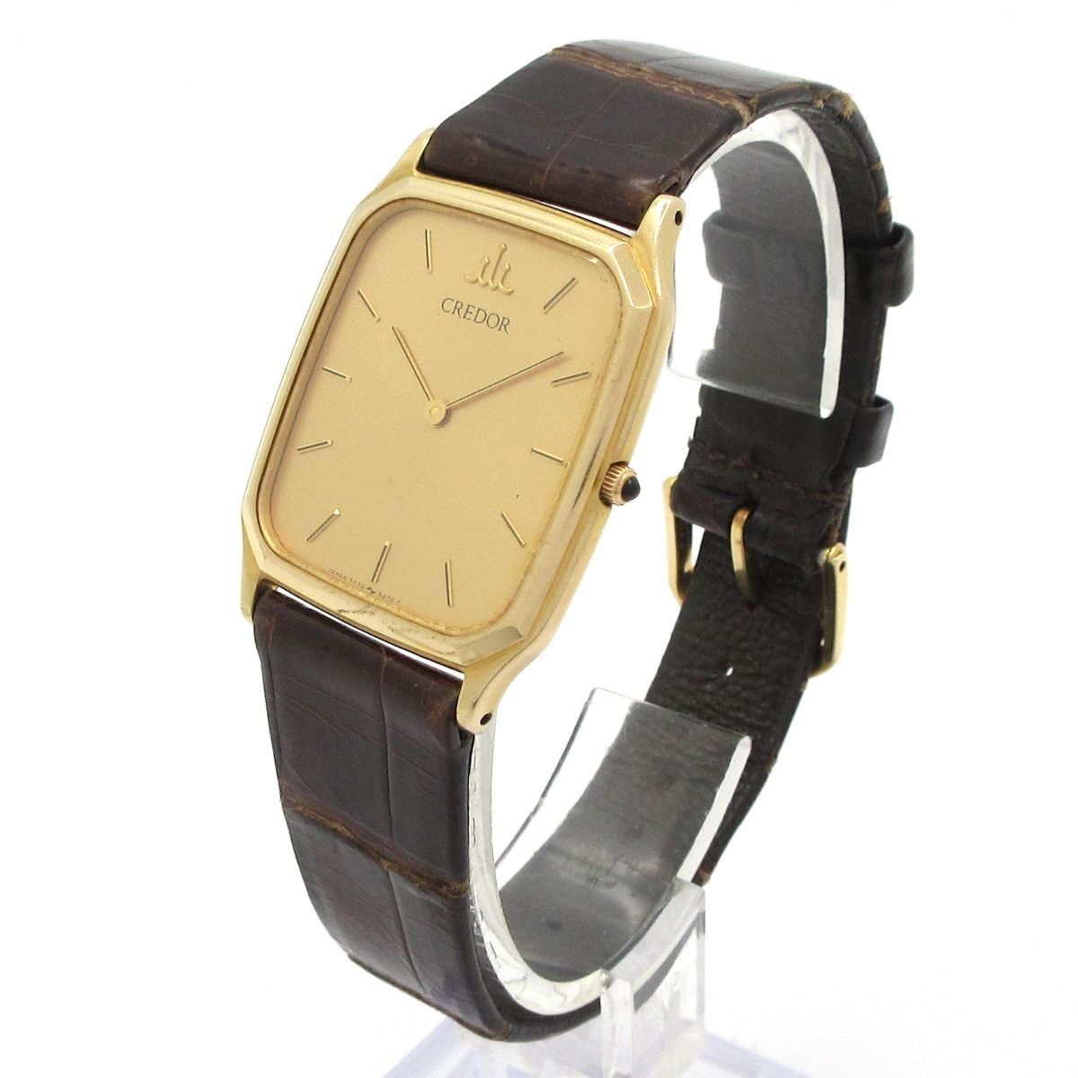 SEIKO CREDOR(セイコークレドール) 腕時計 7770-5250 ボーイズ 社外革