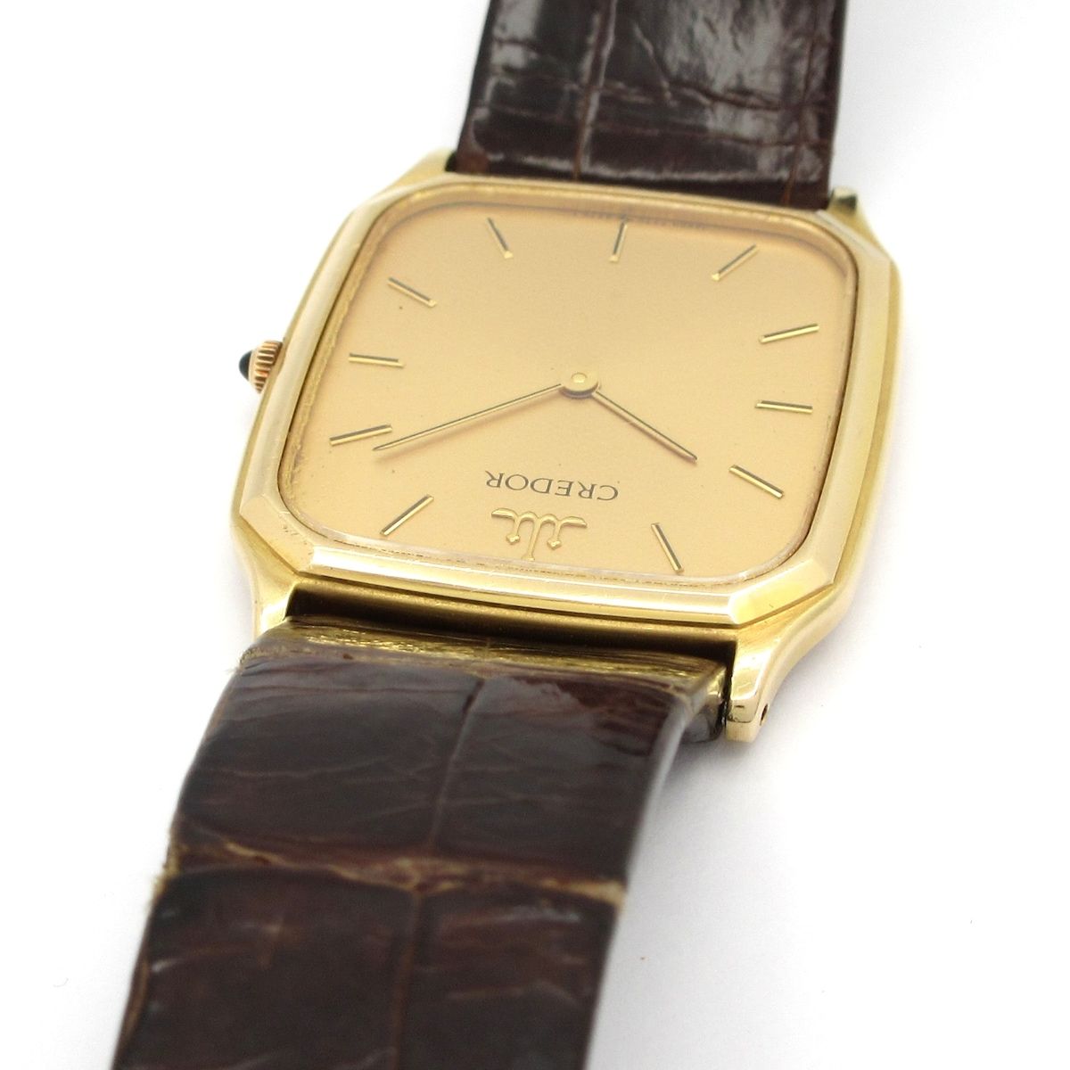 SEIKO CREDOR(セイコークレドール) 腕時計 7770-5250 ボーイズ 社外革