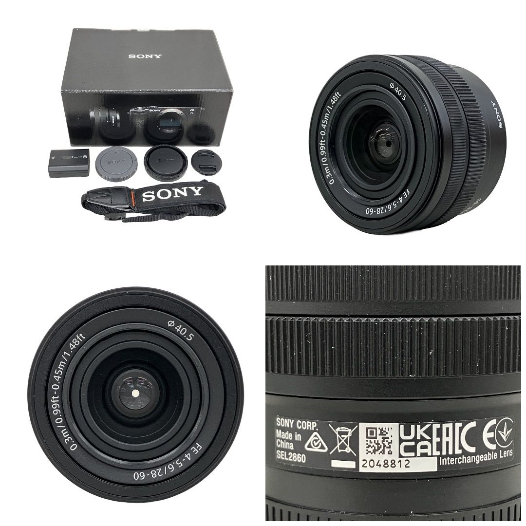 SONY ソニー α7C II ILCE-7CM2 FE 4-5.6 28-60 ズームレンズセット