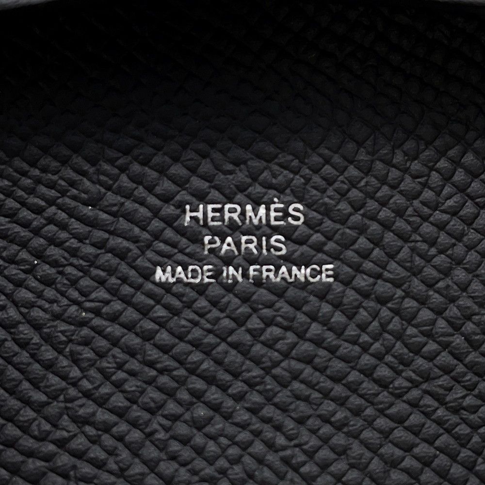 エルメス コインケース バスティア ブラック エプソン B刻印 HERMES