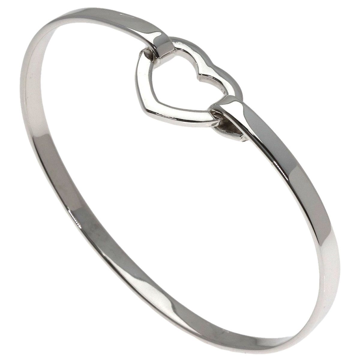 TIFFANY&Co. ティファニー ハート バングル ブレスレット SV