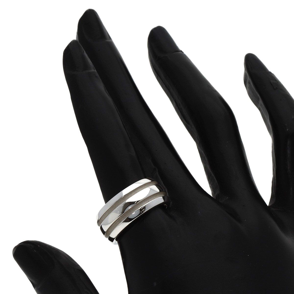 TIFFANY&Co. ティファニー グルーブド リング・指輪 SV レディース