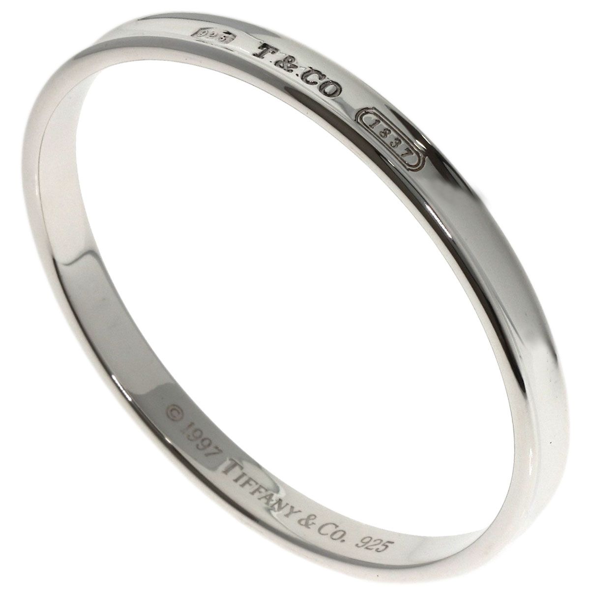 TIFFANY&Co. ティファニー 1837 バングル ブレスレット SV レディース