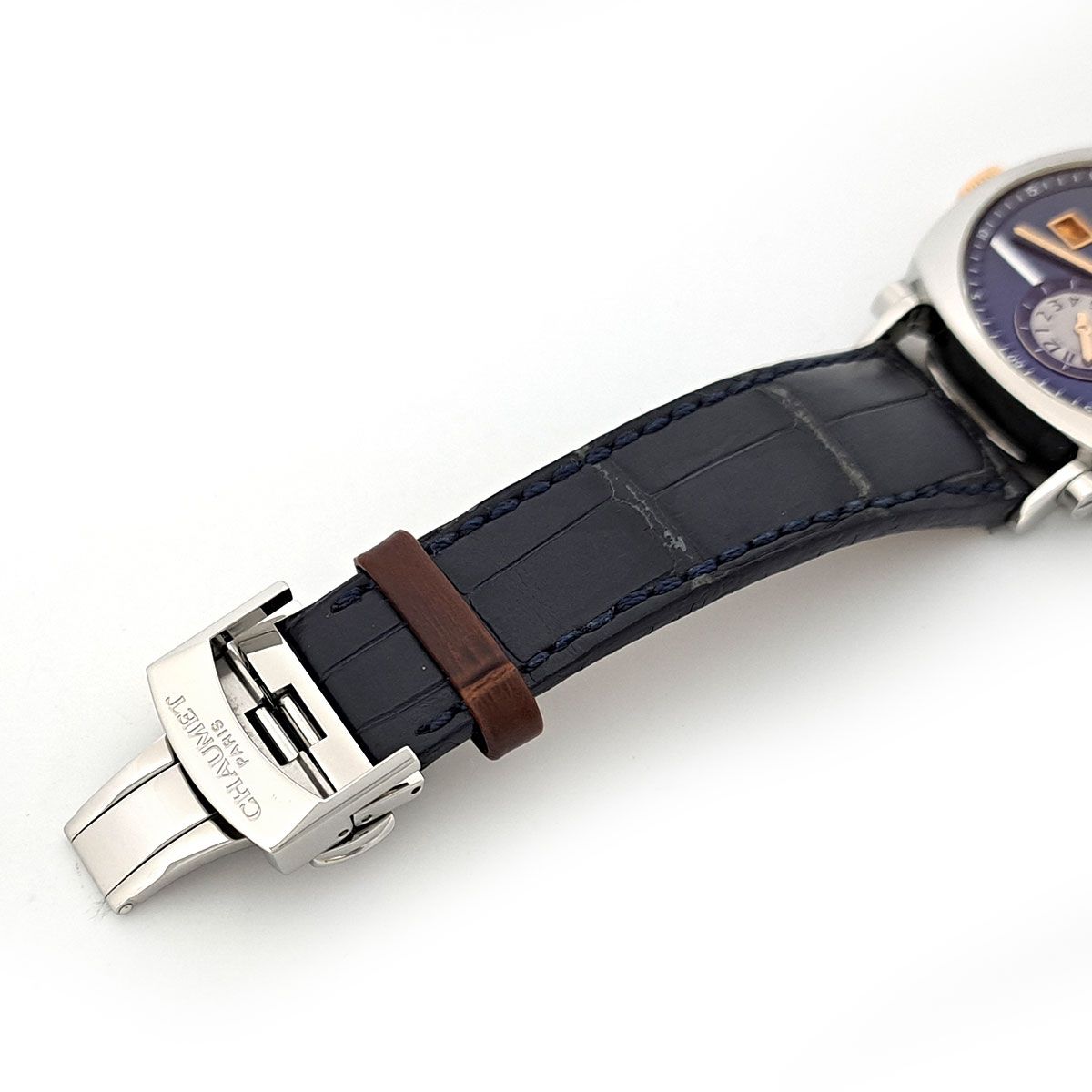  ショーメ ダンディ レギュレーター W11784 48V 自動巻き ステンレススティール メンズ Chaumet 時計 高評価 自動巻き時計 腕時計(アナログ)