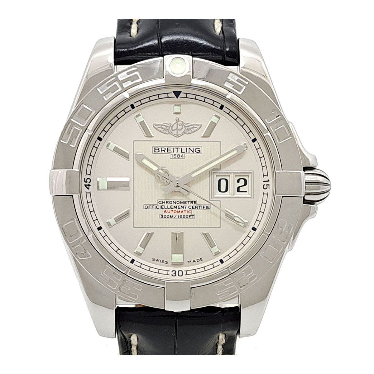 ブライトリング ギャラクティック 41 A49350 自動巻き ステンレススティール メンズ BREITLING 時計