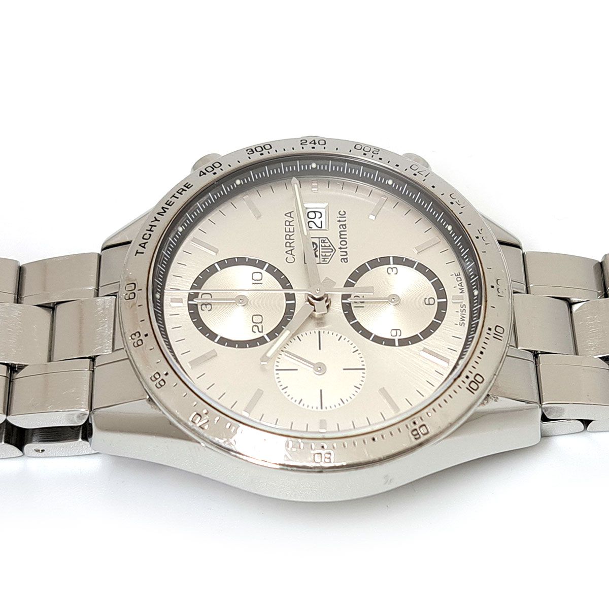  タグホイヤー ニューカレラ キャリバー16 タキメーター クロノ エレガンス CV2017 BA0794 自動巻き ステンレススティール メンズ TAG HEUER 時計 アウター 自動巻き時計 腕時計(アナログ)