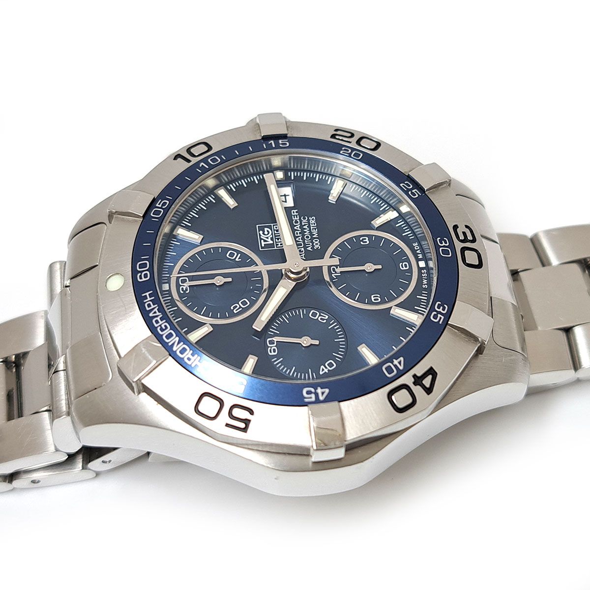  タグホイヤー アクアレーサー クロノグラフ CAF2112 BA0809 自動巻き ステンレススティール メンズ TAG HEUER 時計 リピーター多 自動巻き時計 腕時計(アナログ)