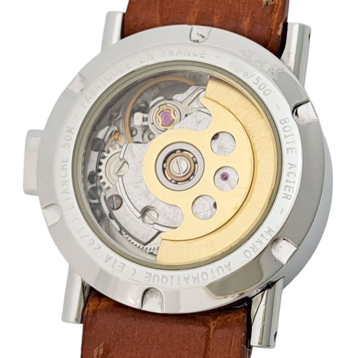 アランシルベスタイン ミクロ 自動巻き ステンレススティール